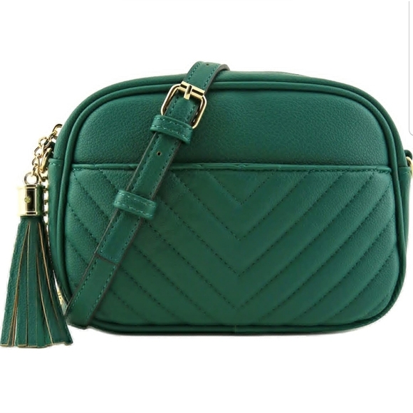 Crossbody Camera Bag with Tassel - Picture 4 of 4